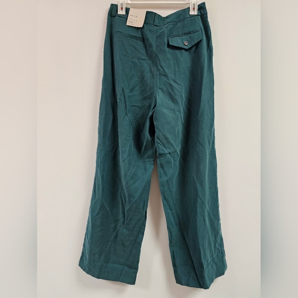 Women's High-Rise Relaxed Fit Baggy Wide Pants - Picture 3 of 5